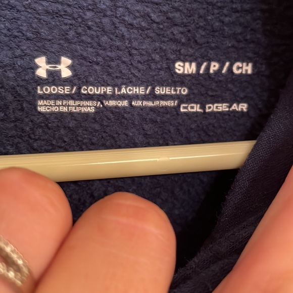 Mens UA Rival fleece hoodie - Picture 3 of 9